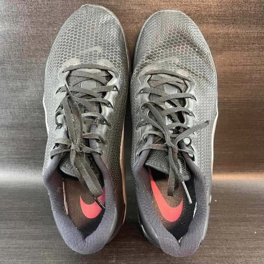 Nike Metcon 5 Gunsmoke Men's 11.5 Black Grey Training‎ Running Shoes AQ1189-001